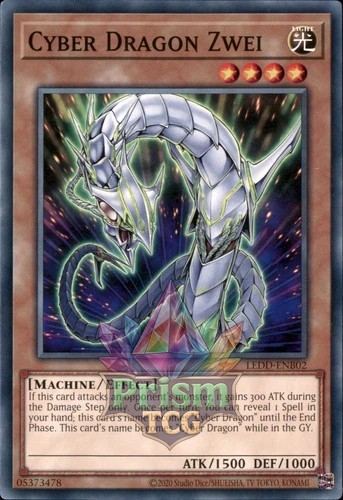 Cyber Dragon Zwei LEDD-ENB02 Ultra Rare Yugioh Card