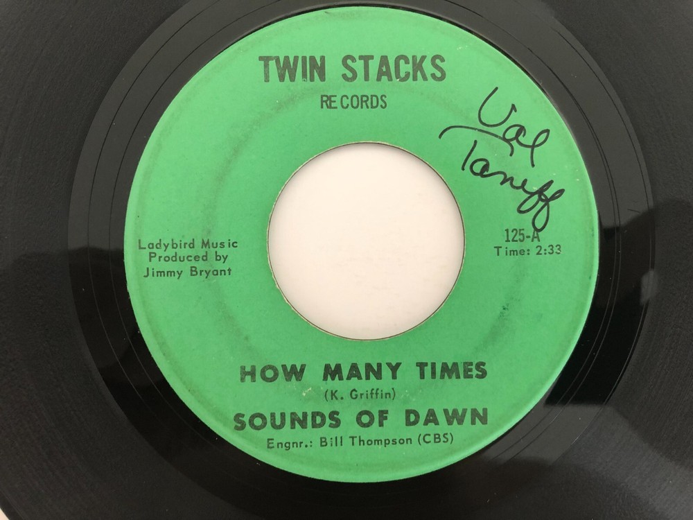 Sweet Soul Northern 45 SOUNDS OF DAWN How Many Times TWIN STACKS hear