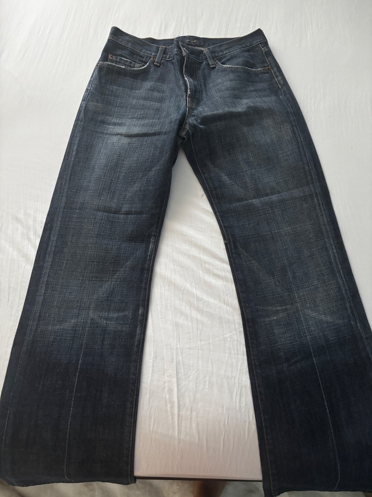 7 For All Mankind Bootcut Jeans Men’s Size 33 Made in USA Vintage Y2K Denim