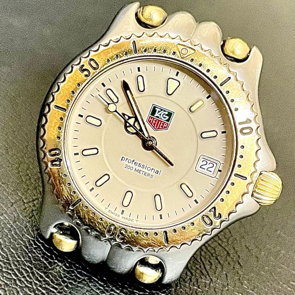 TAG Heuer Professional WG1221-K0 S/el Stainless Steel Watch 197515