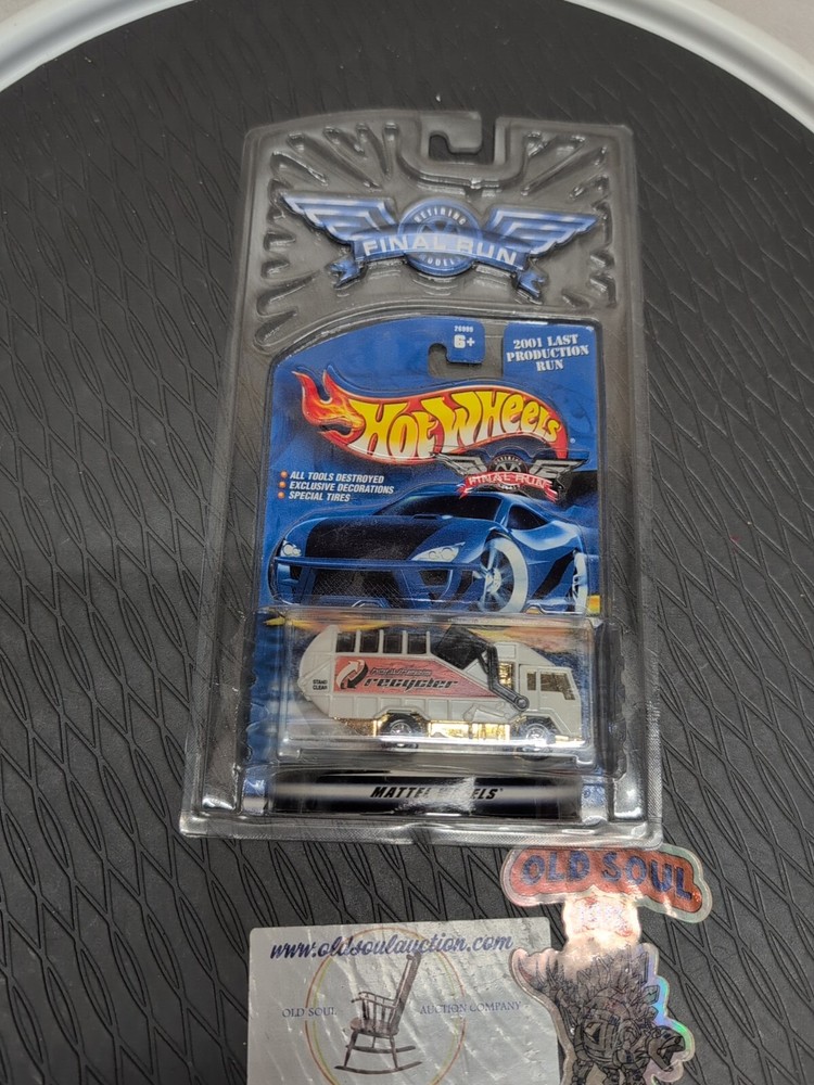 2001 Hot Wheels Final Run #08 of 12 Garbage Truck