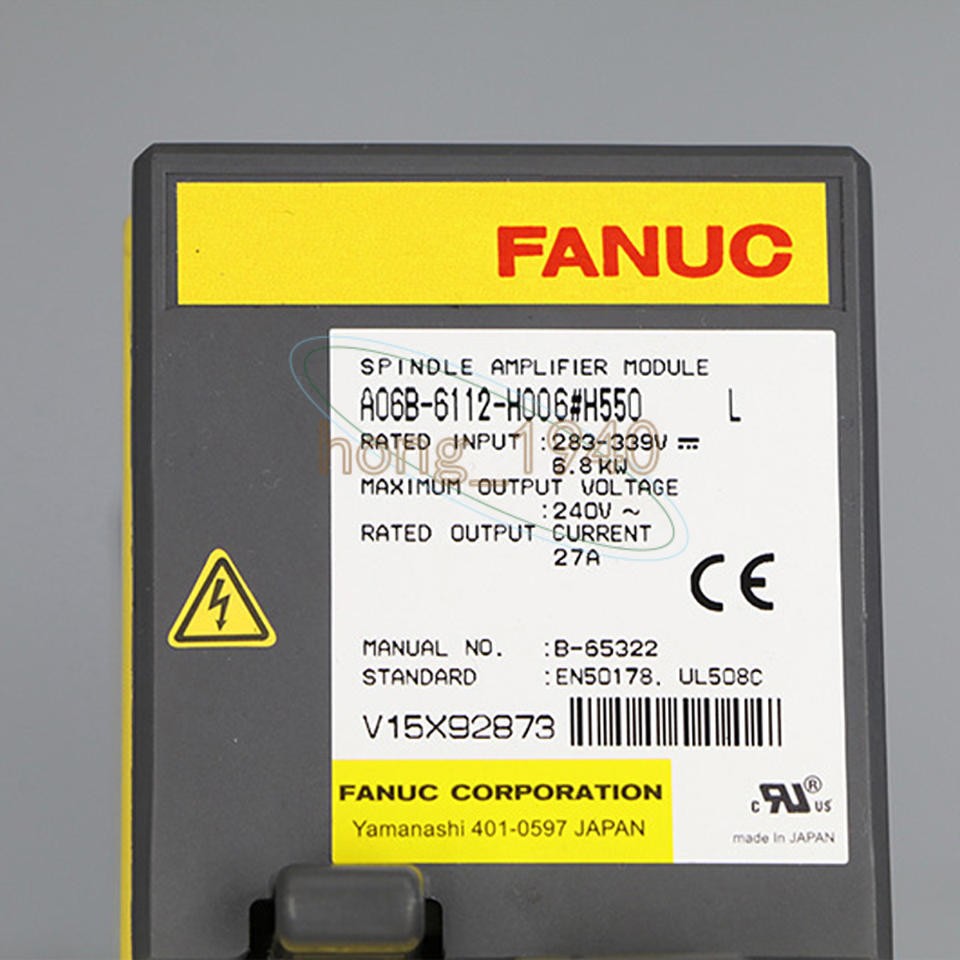ONE USED FANUC A06B-6112-H006#H550