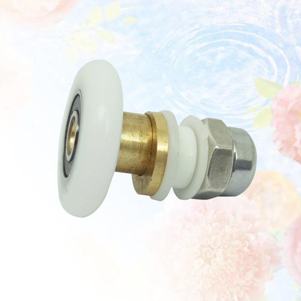 4 Pcs 28mm Shower Glass Sliding Door Hanging Wheel Roller Bathroom Sliding