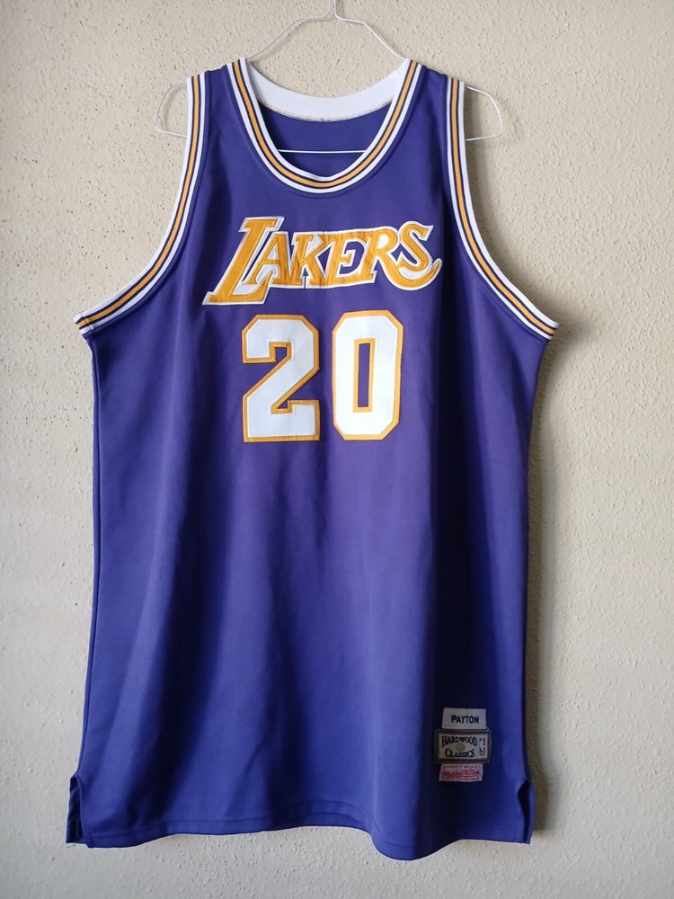Mitchell & Ness Gary Payton Purple Hardwood Classics Jersey