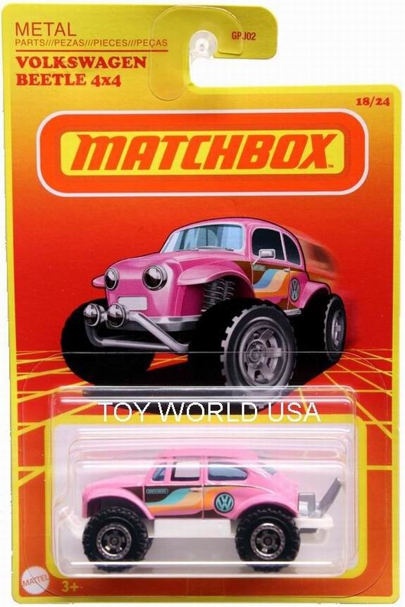 2021 Matchbox Retro Series #18 Volkswagen Beetle 4X4