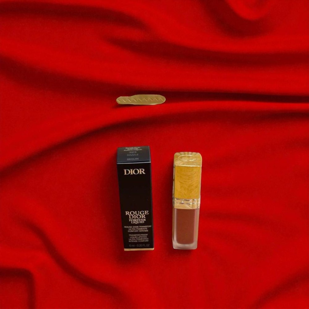 Christian Dior Rouge Forever Liquid Lip Gloss Dazzle No. 323