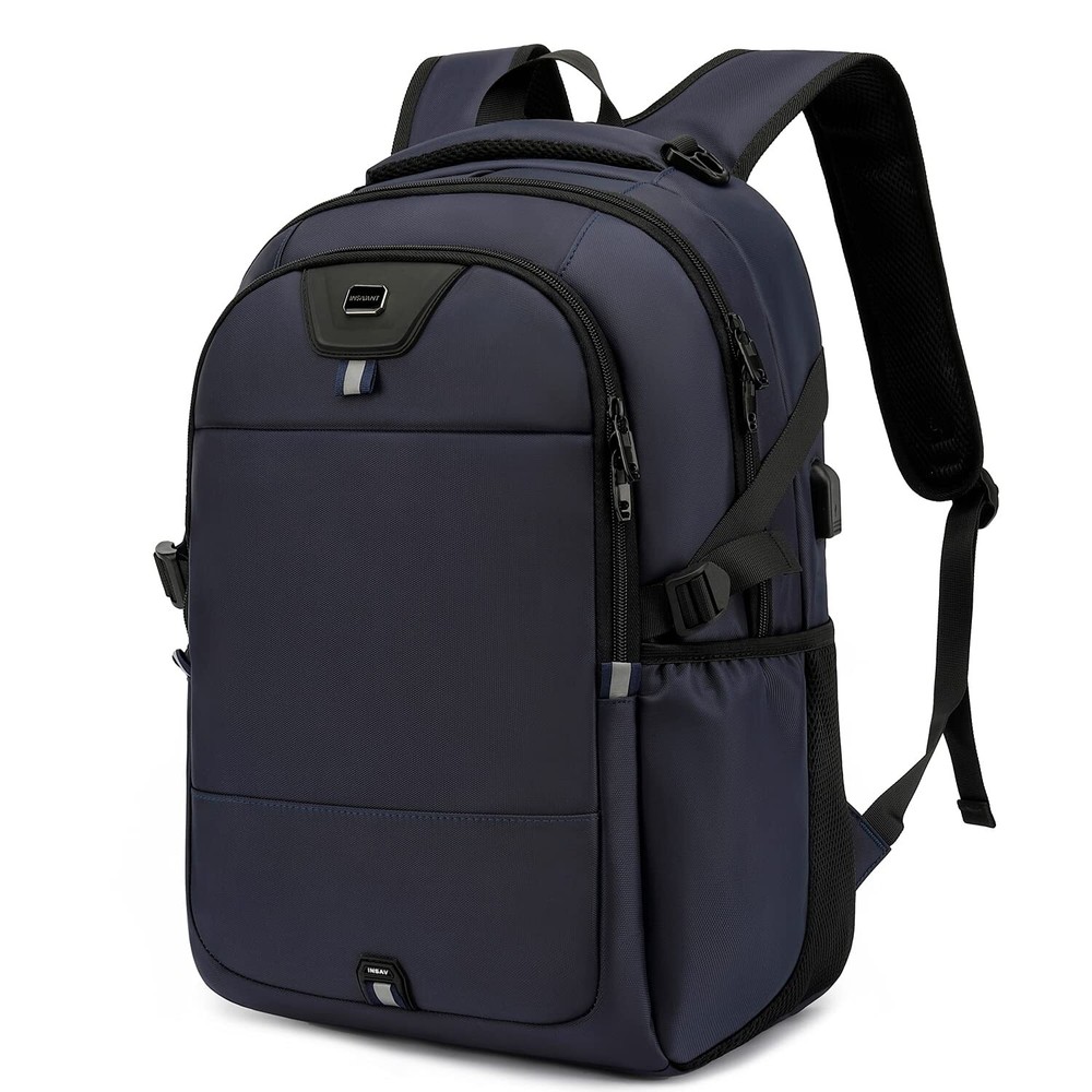 15.6 Inch Water Resistant Laptop Backpack Durable College Travel Daypack