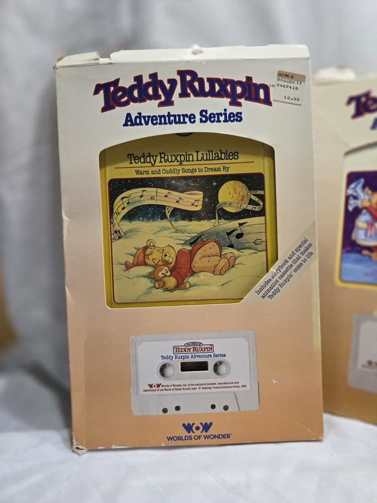 1985 Teddy Ruxpin Lullabies with Grunge Music The Airship & Medicine Wagon