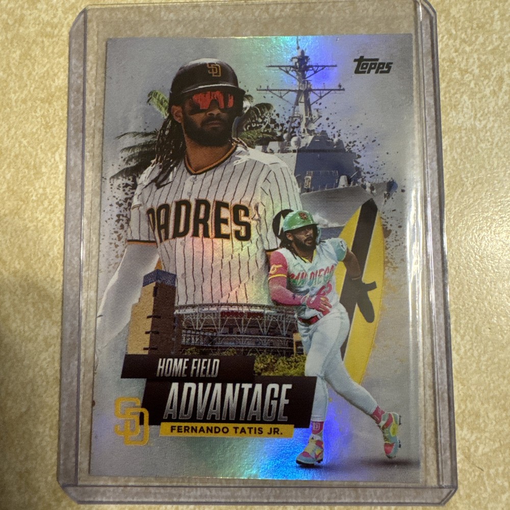2025 Topps series one Fernando Tatís Junior home-field advantage