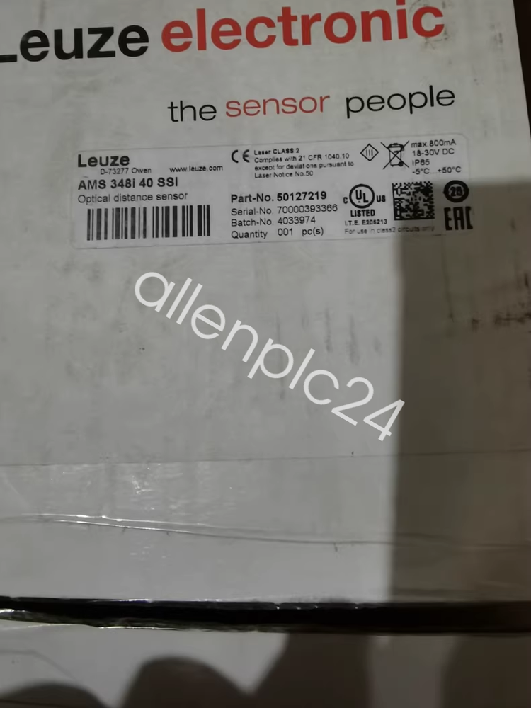 Leuze AMS 348i 40 SSI laser rangefinder 50127219 new FedEx or DHL