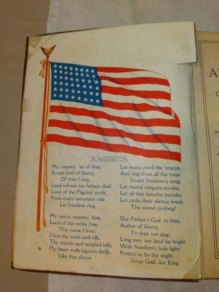 1924 New Pictorial World Atlas by James & Burgoyne - Rare Vintage Condition