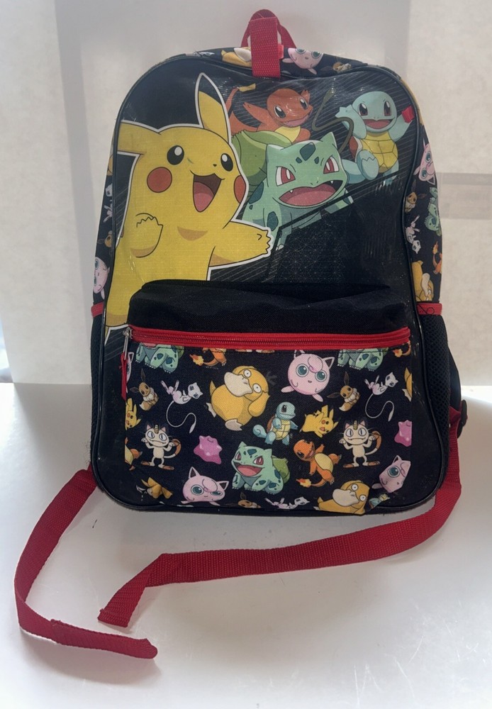 Pokemon Bioworld Backpack Featuring Multiple Fan-Favorite Characters