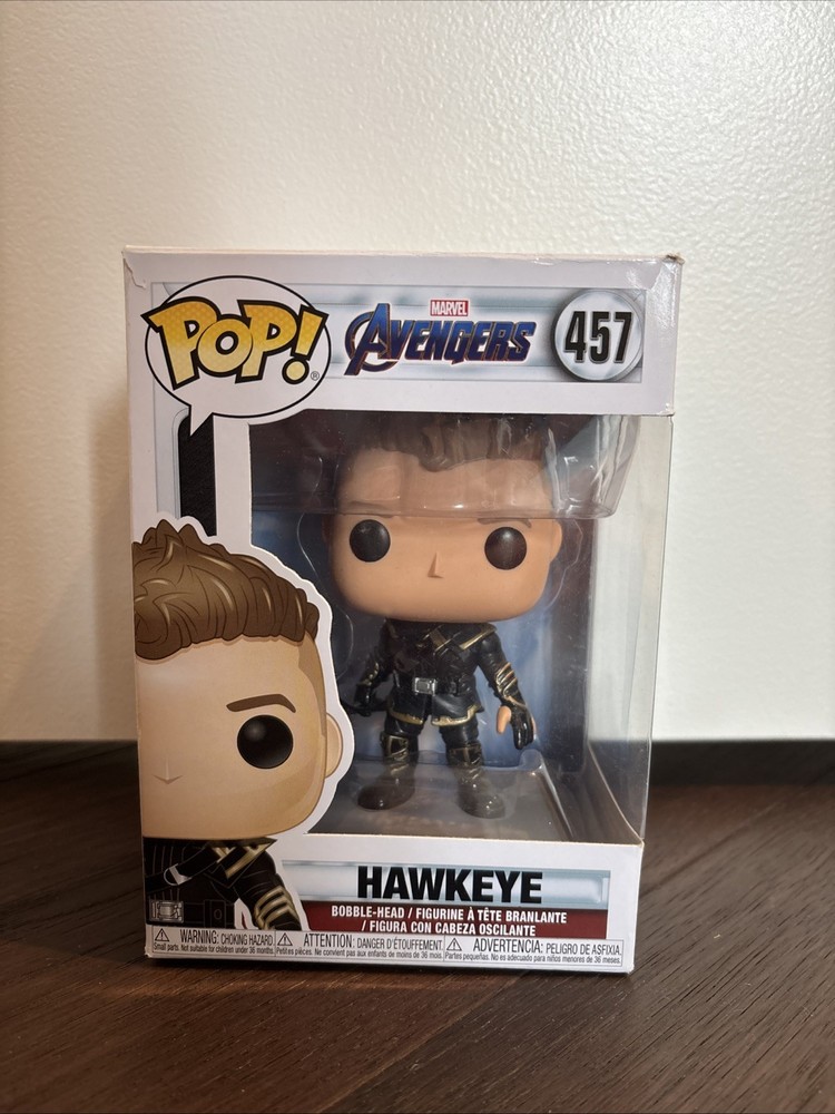 FUNKO Pop Marvel Avengers Hawkeye Bobble-Head Collectible Figure #457