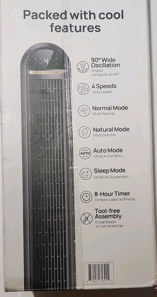 Dreo New 36-in Standing Tower Fans with Remote, 90 Oscillation, LED Display