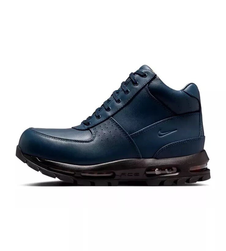 Size 9.5 Nike Air Max Goadome Men's Navy Blue Boots Shoes DZ5178-400