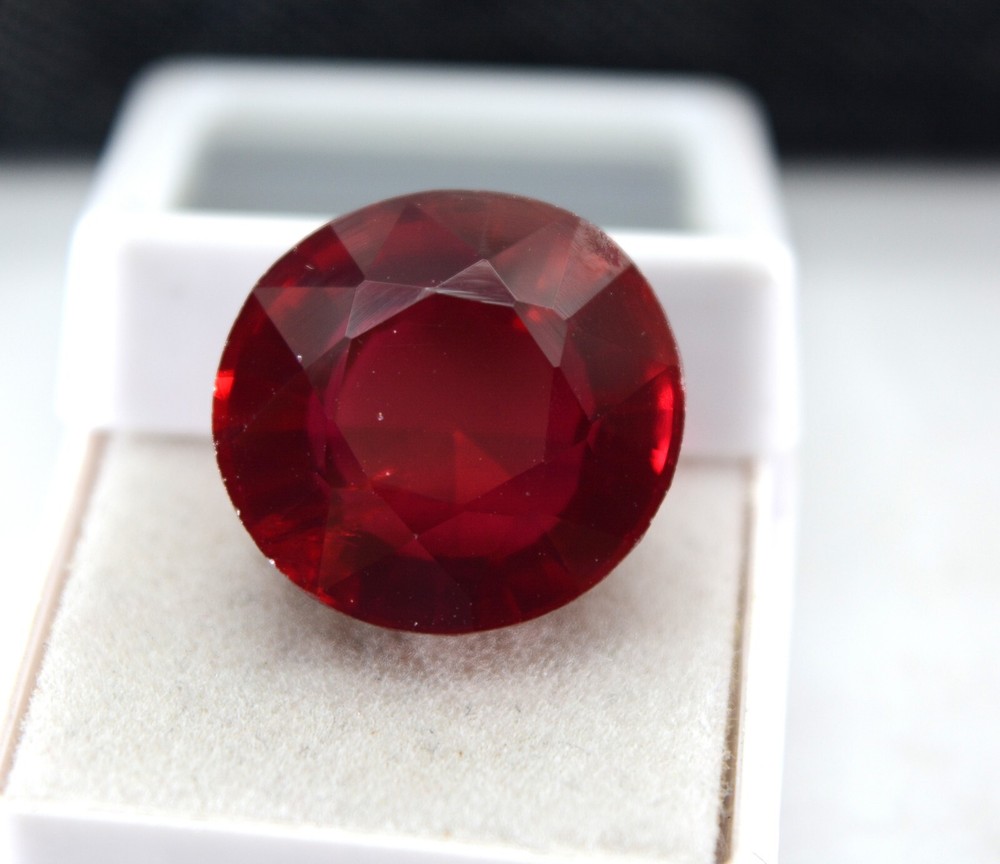 29.95 Ct Certified Natural Burma Astrological Ruby VS Loose Gemstone R2006