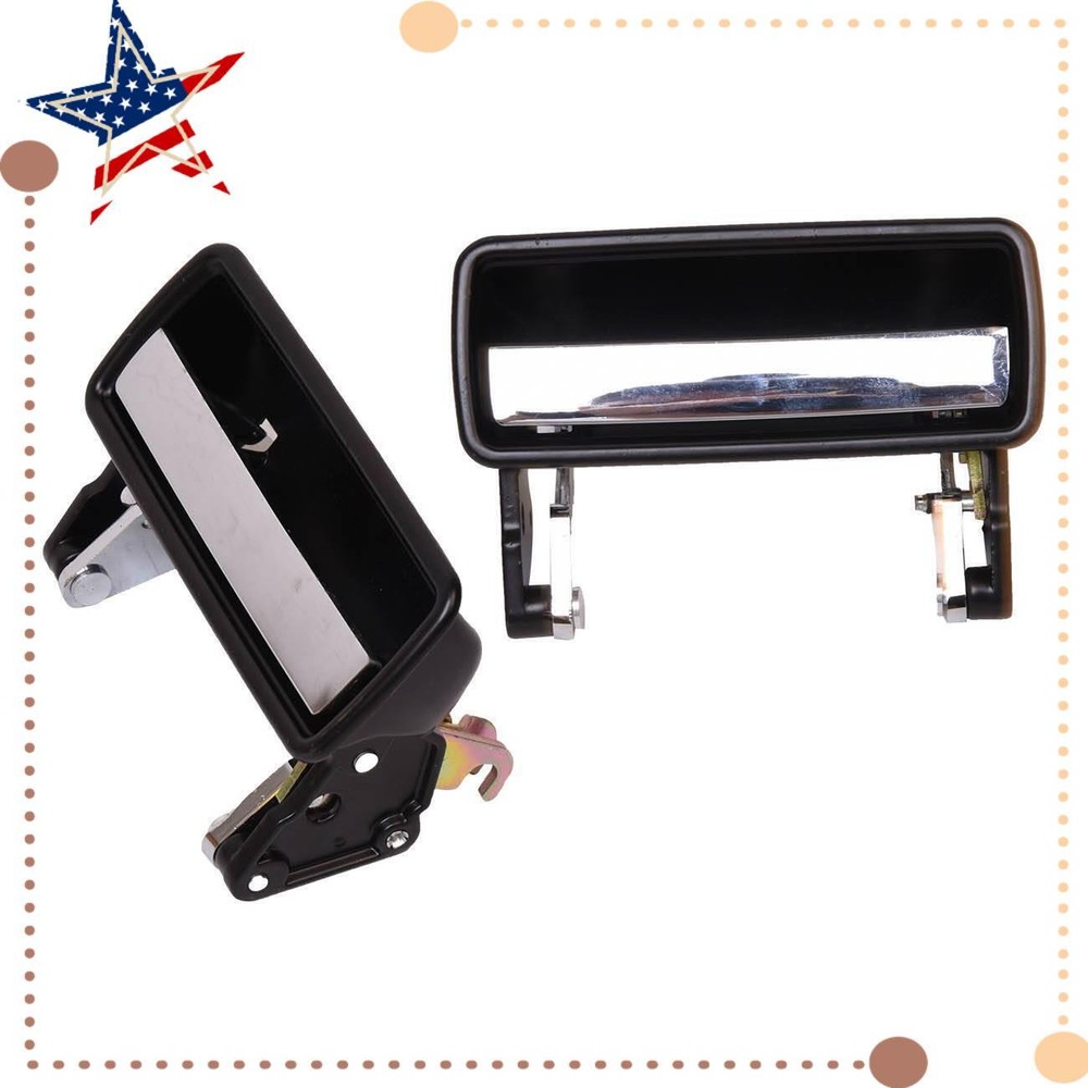 Left + Right Exterior Outside Door Handle for Volvo 142 164 240 245 83432430 S