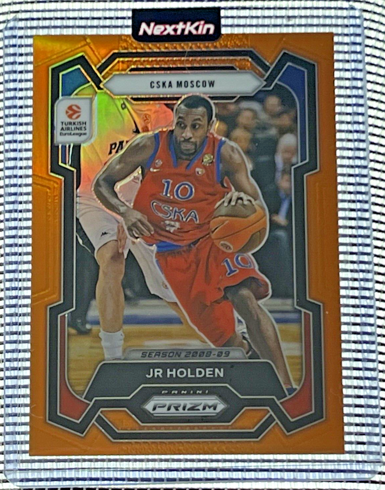 JR Holden 2023-24 Panini Prizm Turkish Airlines EuroLeague #24 Orange POP /49