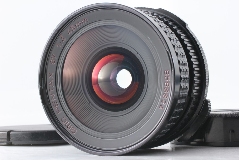 Late Model SN/855×××[N MINT+] SMC Pentax 6x7 67II 45mm f/4 Wide Angle Lens JAPAN