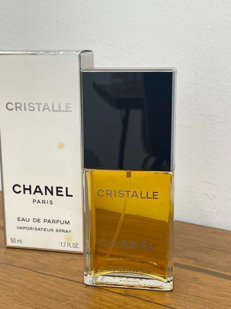 Vintage CHANEL Cristalle EDP Perfume Spray 1.7 oz Discontinued Fragrance