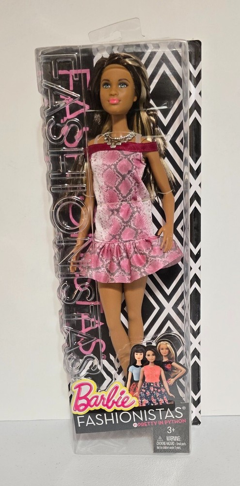2015 Barbie Fashionistas Pretty in Python Doll New Unopened