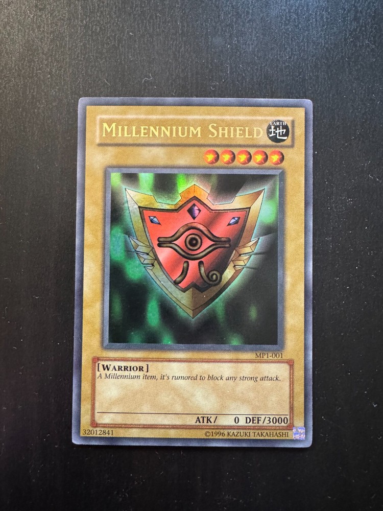 Millennium Shield Limited Ultra Rare Near Mint MP1-001 NM Yugioh Collectible Card