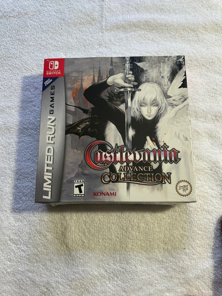 Switch Limited Run #198: Castlevania Advance Collection Advanced Edition Mint!