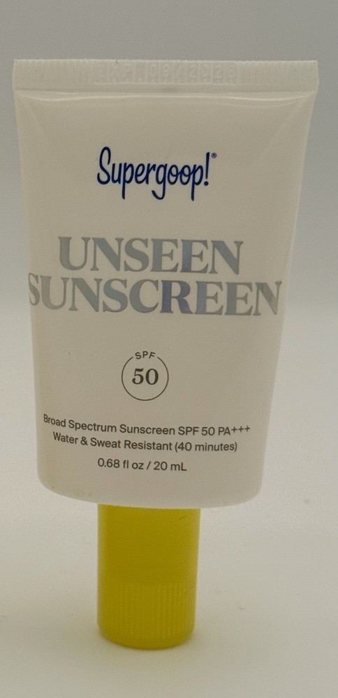 Supergoop! Unseen Sunscreen ( SPF) 50–0.68  Oz Exp-09/2026 Sealed  ( NB) NEW