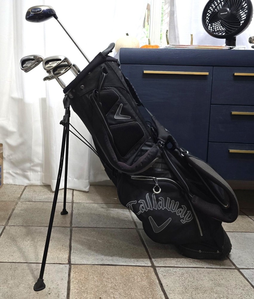 Callaway Men's Golf Set With Callaway Golf Bag