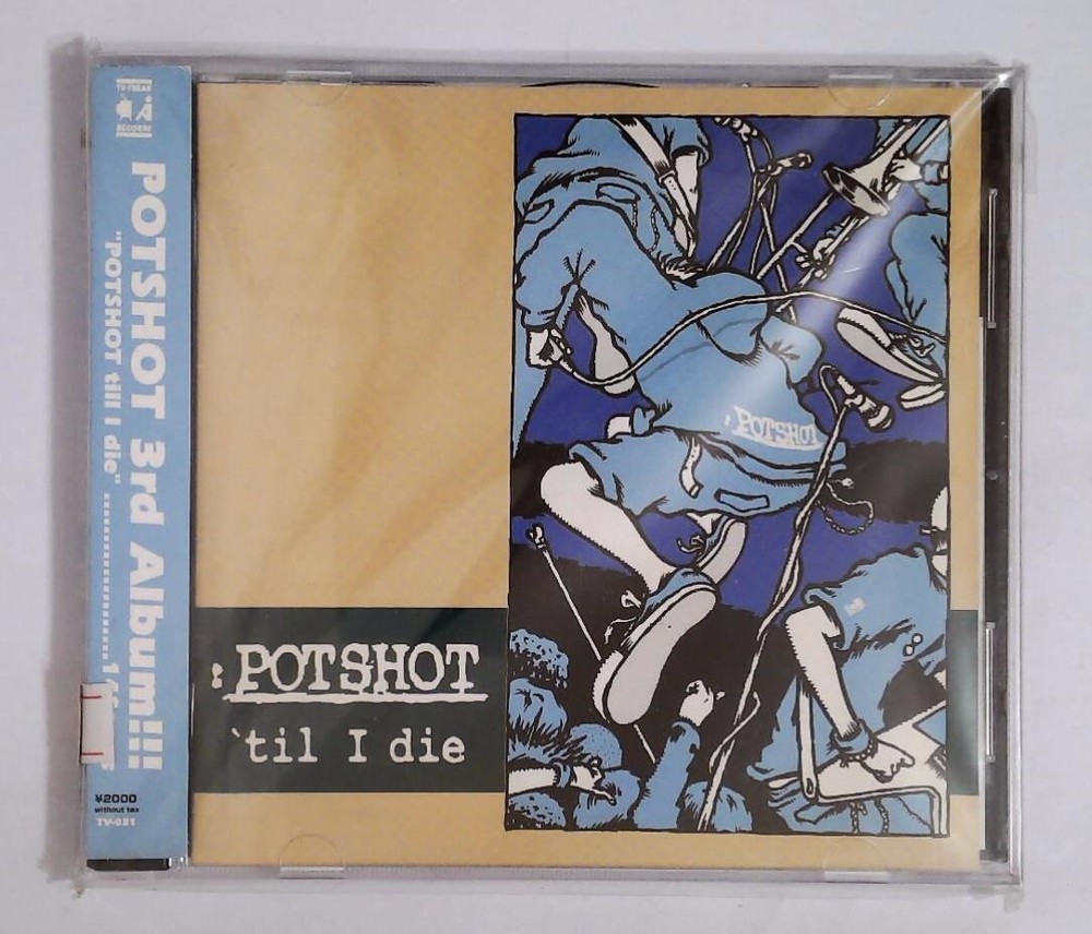 Potshot – 'Til I Die TV-031 JAPAN CD OBI