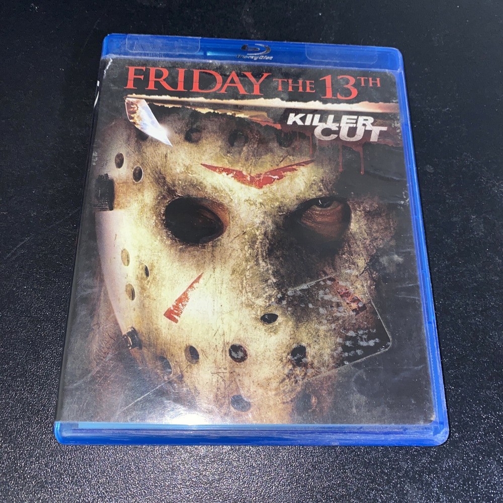 Friday the 13th (Extended Killer Cut and Theatrical Cut) Blu-ray VERY GOOD