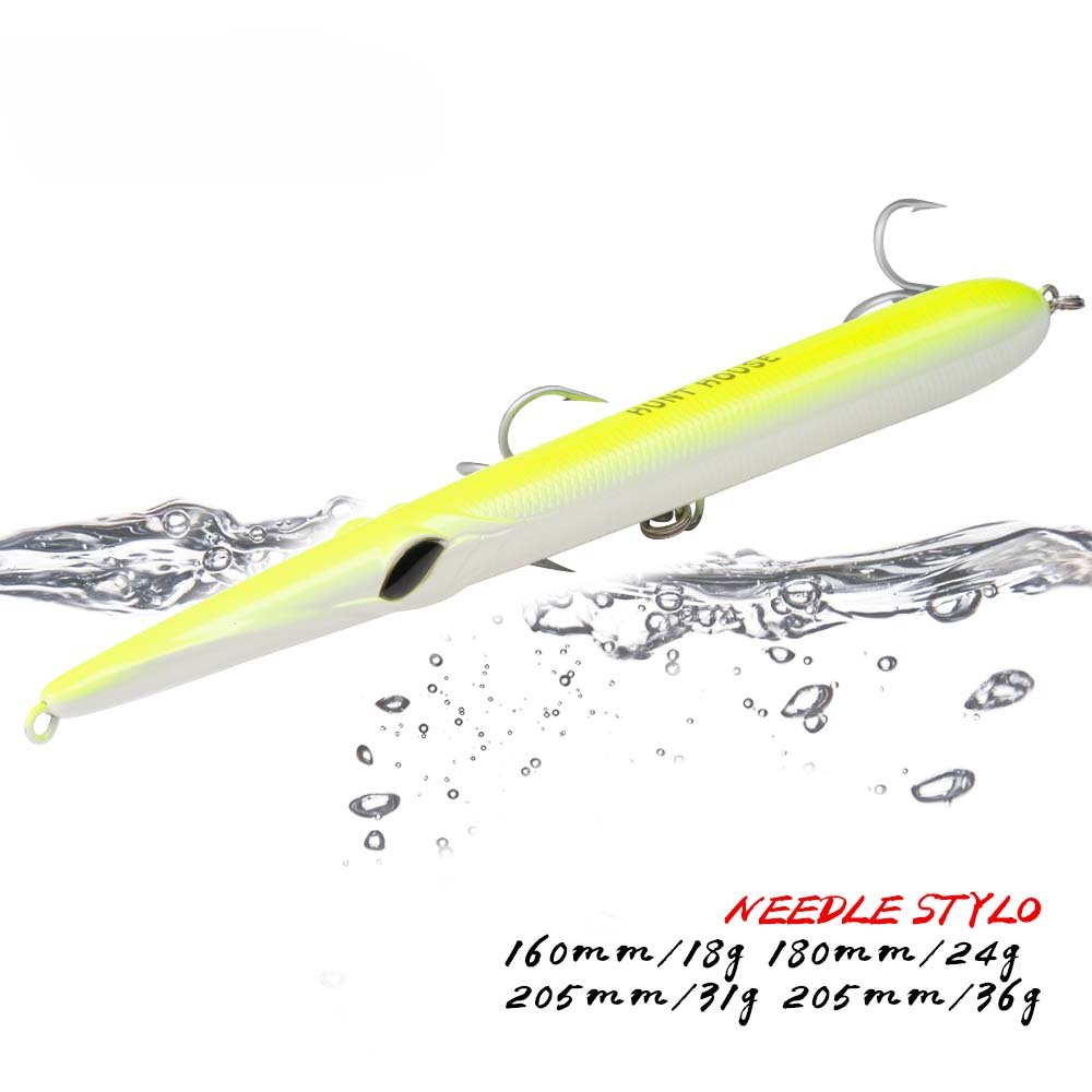 Fishing Lure Needle Long Casting Floating Artificial Leurre Souple Fishing Lure