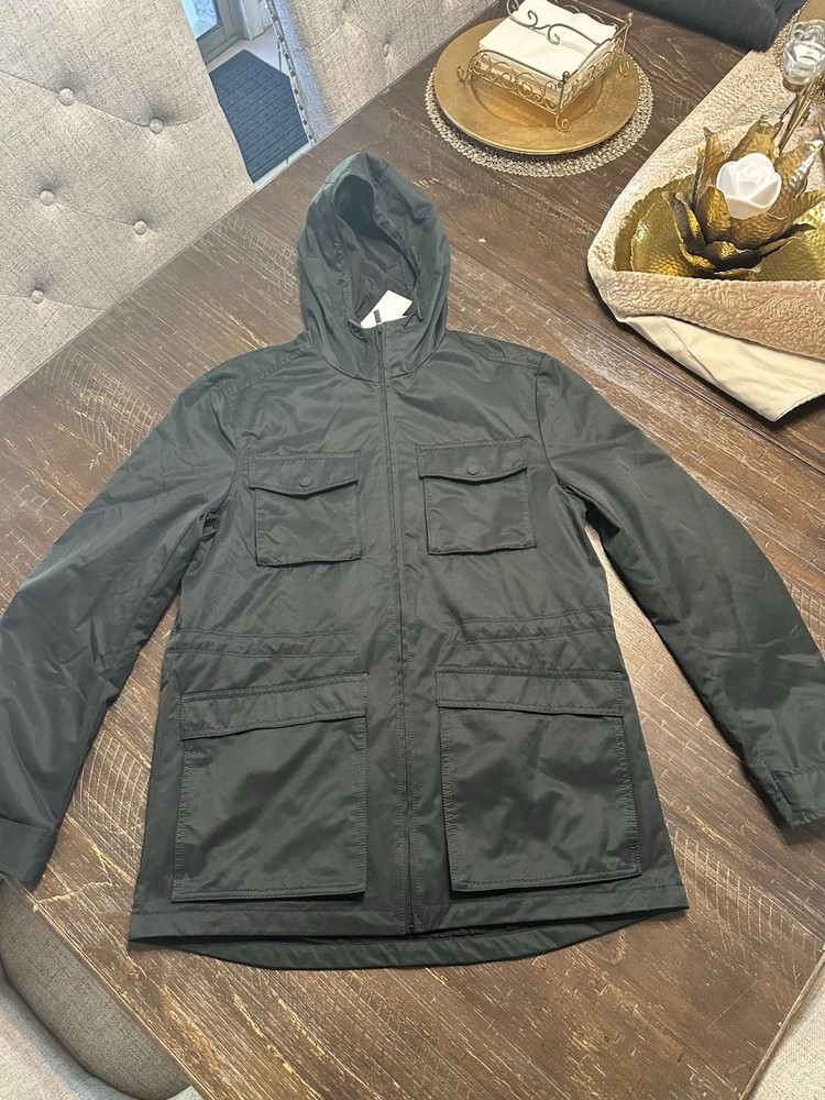 H&M OUTWEAR JACKET COLOR BLACK SIZE MEDIUM New With Tags  Mens