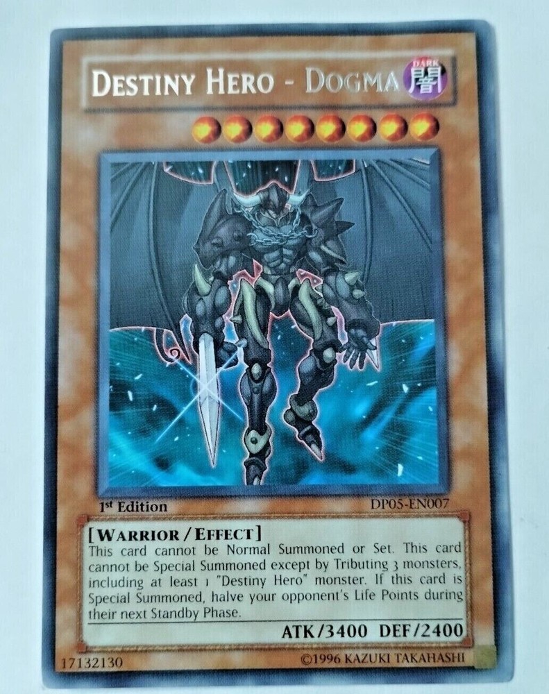 Destiny HERO Dogma DP05-EN007 1st Edition Aster Phoenix Yugioh Card