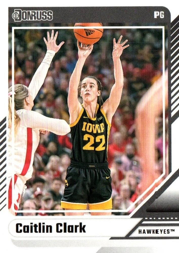 2024 Panini Caitlin Clark Collection - Base Donruss #9 Caitlin Clark (RC)