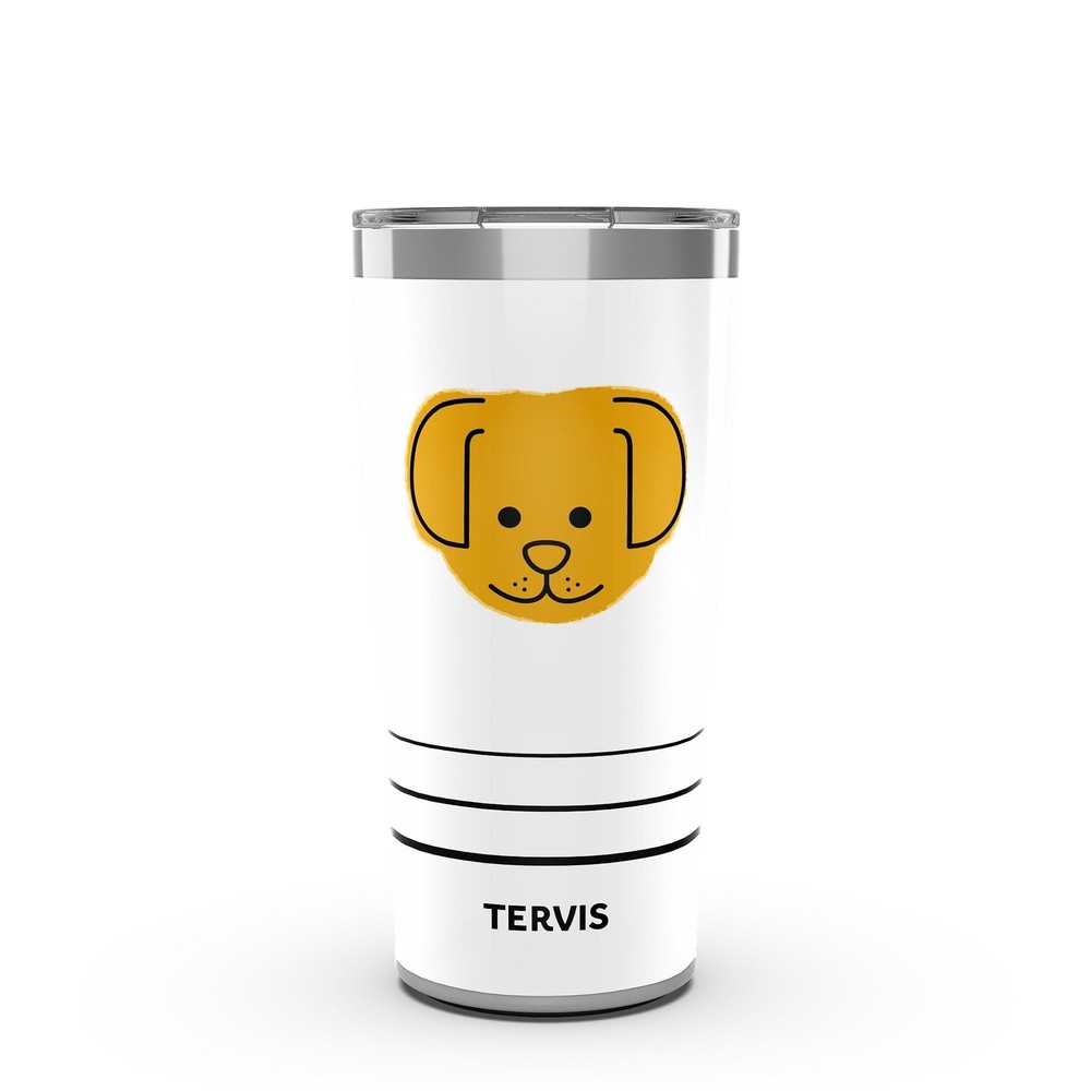 Vaso aislante de triple pared Traveler Pet Face taza de viaje mantiene las bebidas...