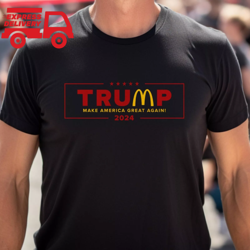 Trump 2024 Shirt, McTrump, Trump McDonalds, McLegend, Trump McLegend, MAGA 2024,