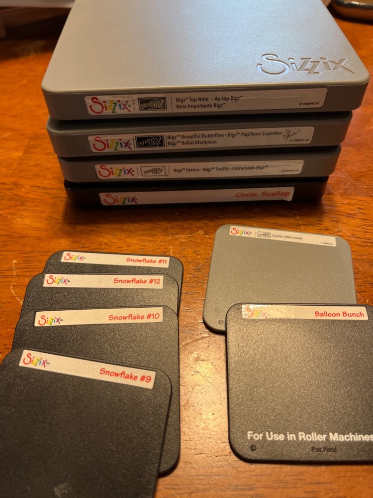 Stampin up dies sizzix