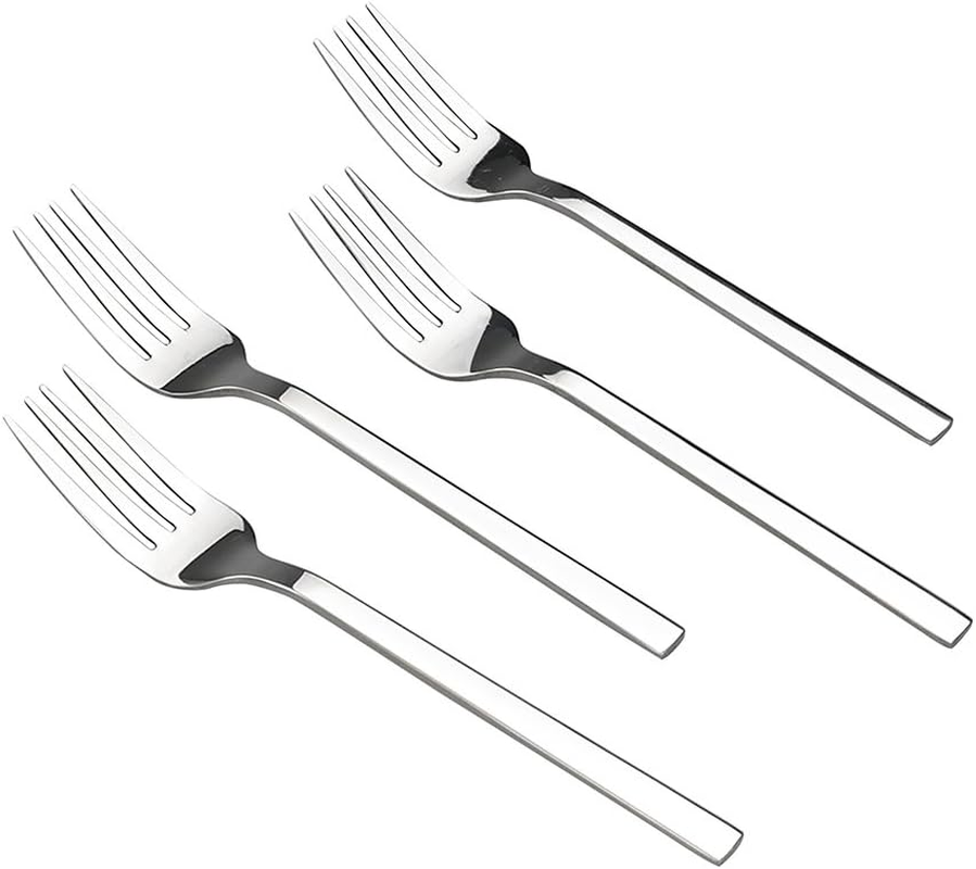 12-Piece Elegant Stainless Steel Dessert Fork Set for Every Occasion