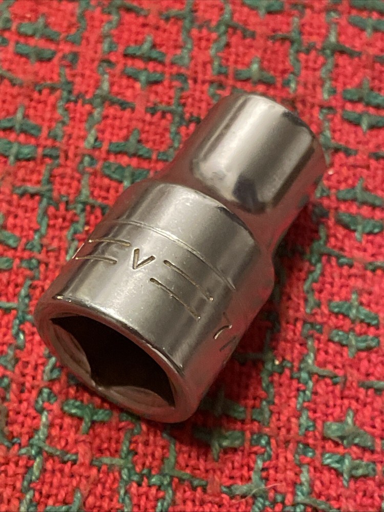 Vintage Craftsman =V= 7/16 Socket 6pt 1/2
