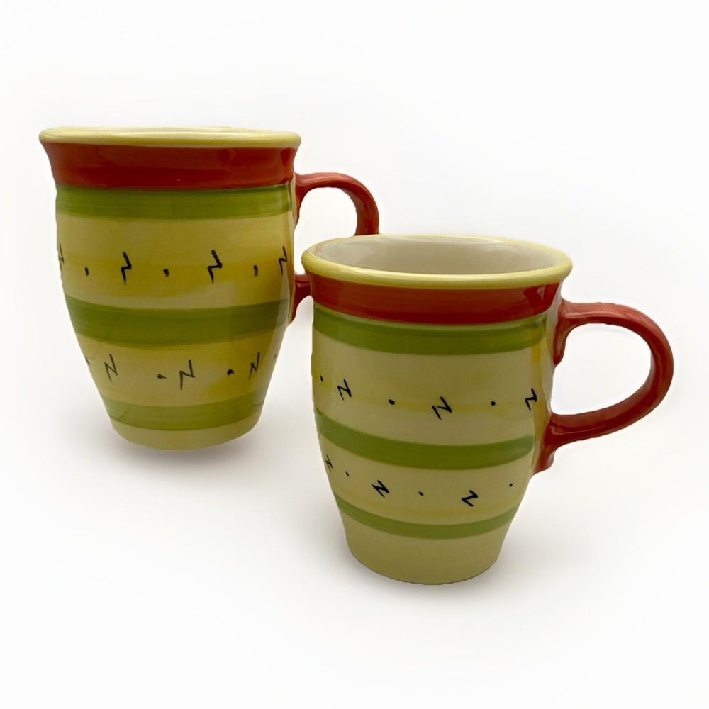 Pfaltzgraff Pistoulet by Jana Kolpen 2-Piece Coffee Mug Set