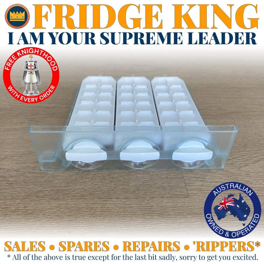 1455567 Westinghouse fridge freezer Twist & Serve ice cube maker tray WSE7000