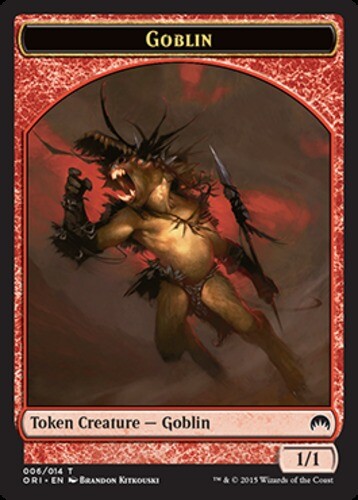 Goblin Token x4 NM-Mint English Magic Origins MTG