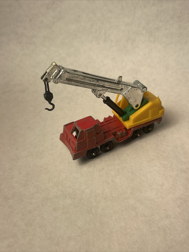 Vintage Tootsie Toys Hydraulic Crane With Working Boom (1969)