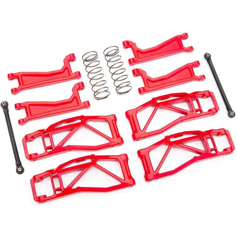 Traxxas 8995R Widemaxx Red Suspension Kit for Maxx 1/10 Scale Trucks