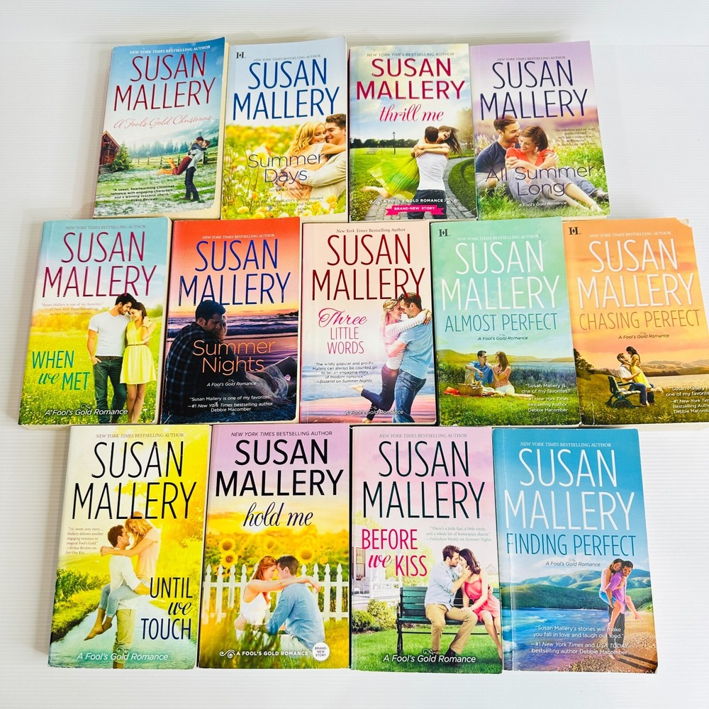 13 x Susan Mallery Romance Paperback Bundle Lot - Harlequin Bestseller