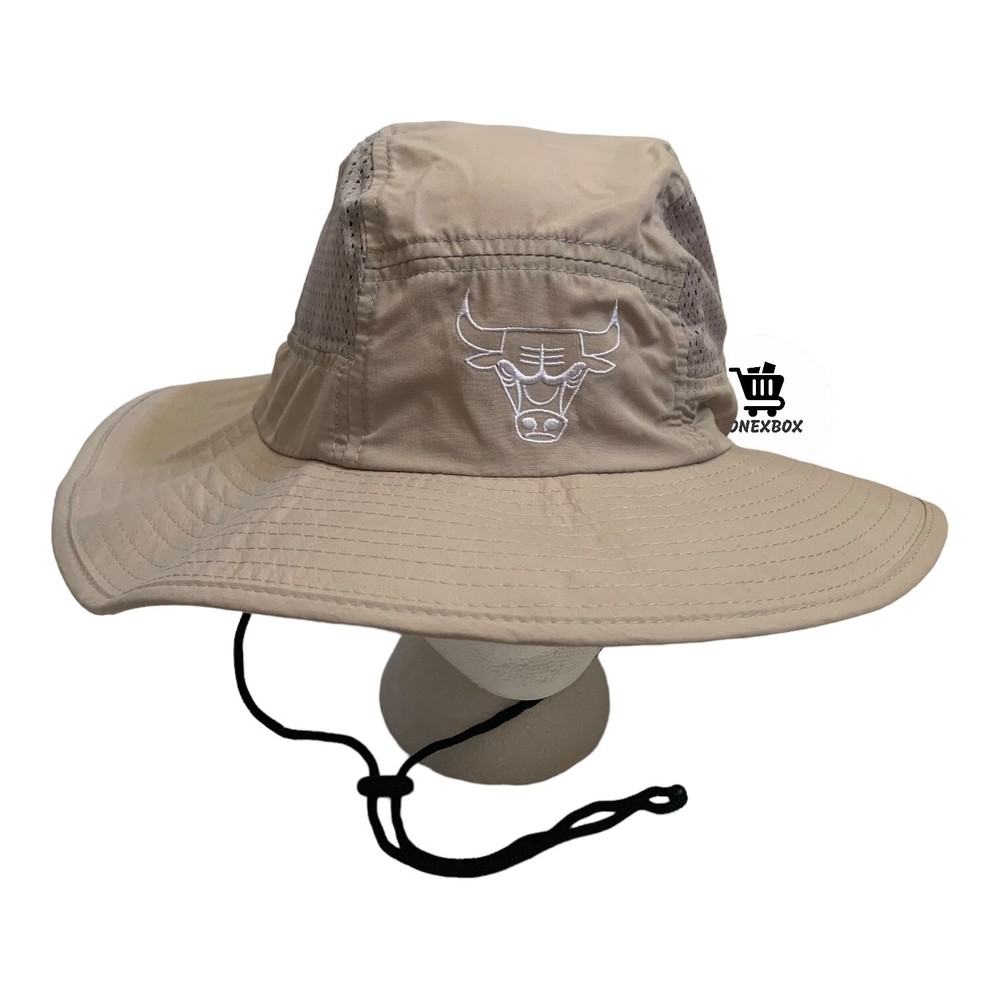 Ultra Game Chicago Bulls NBA Basketball Boonie Floppy Hat One Size Fit Most