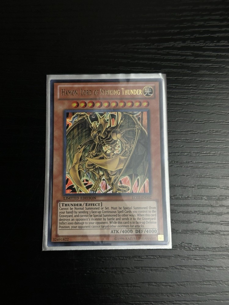 Hamon Lord of Striking Thunder CT03-EN006 2006 Limited Collectors Tin Edition