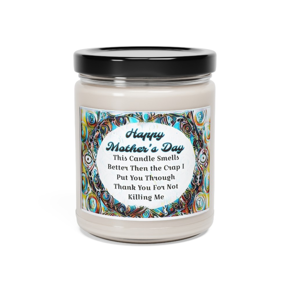 Funny Mothers Day Scented Candle Gift Idea for Mom-image