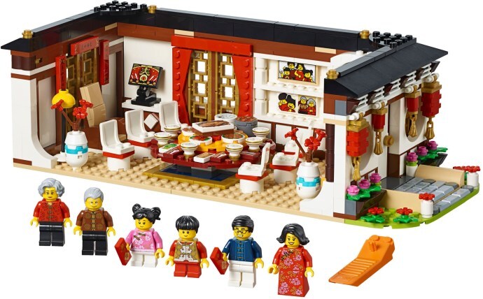 LEGO Traditional Festival Chinese New Year's Eve Dinner Set 80101 New in Box  -image